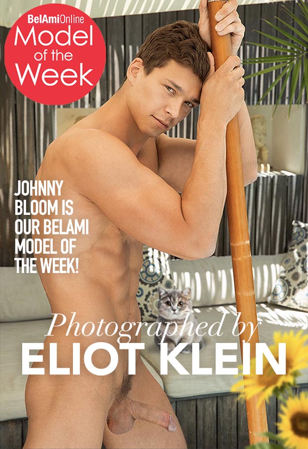 Johnny Bloom is our BelAmiOnline Model of the Week!