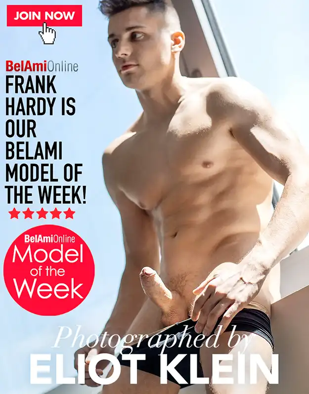 Take the free BelAmi tour and see Frank Hardy hard and naked!